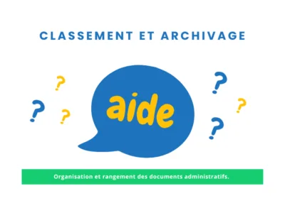 📂 Organisation et rangement des documents administratifs
